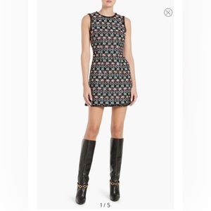 Deneuve Metallic Tweed A-Line Minidress
REBECCA VALLANCE size 8 AU = size 4 US
